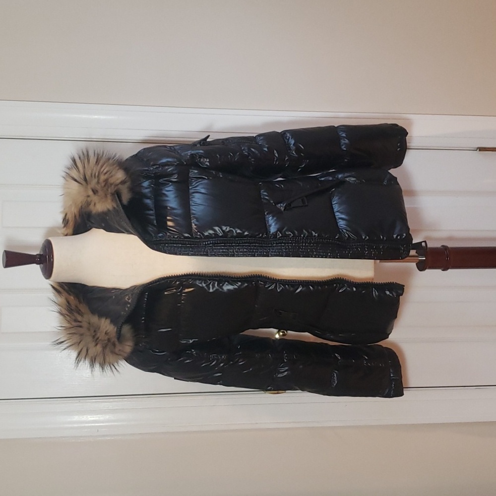 SAM. "Blake" Down Puffer Jacket with Real Fox Fur Hood || NWOT || Size Medium - Picture 13 of 15